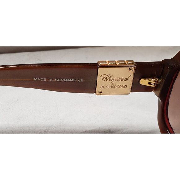 Vintage Chopard  De Grisogono  Burgundy sunglasses  Ice pattern~Germany main image 7